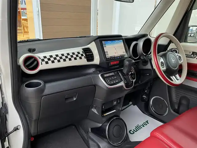 ホンダ Ｎ ＢＯＸ スラッシュ X ターボパッケージ 宮崎県 2015(平27)年 5.2万km プレミアムホワイトパールⅡ カリフォルニアダイナースタイル/8インチメモリナビ/フルセグテレビ/サウンドマッピングスピーカー/バックカメラ/アイドリングストップ/クルーズコントロール/シートヒーター/ステアリングヒーター