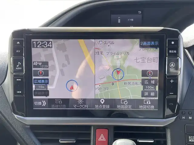トヨタ ヴォクシー ZS 煌Ⅱ 愛媛県 2020(令2)年 5万km ブラック アルパイン製ナビ（Bluetooth/フルセグTV/DVD再生）/ビルトインETC/両側パワースライドドア/クルーズコントロール/前後ドライブレコーダー/バックドアイージークローザー/バックカメラ/3列シート/ウォークスルー/純正アルミホイール/純正フロアマット/LEDヘッドライト