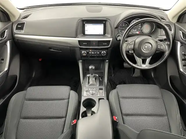 マツダ ＣＸ－５ XD プロアクティブ 岡山県 2015(平27)年 11.6万km 黒 純正ナビ/（CD/DVD/TV/BT)/バックカメラ/ETC/ローダウン/純正アルミ/オートライト/LEDヘッドライト