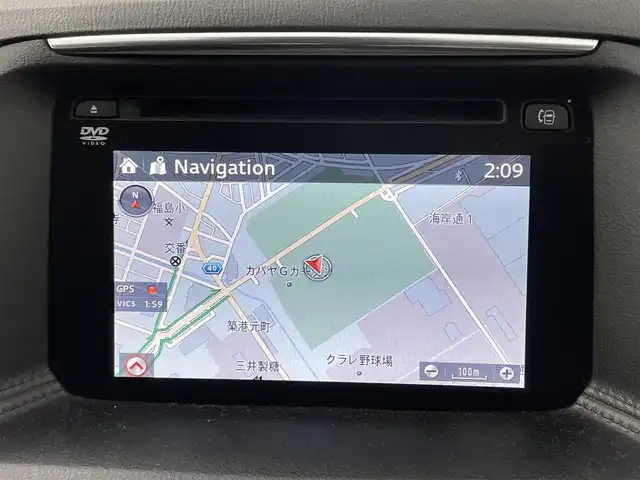マツダ ＣＸ－５ XD プロアクティブ 岡山県 2015(平27)年 11.6万km 黒 純正ナビ/（CD/DVD/TV/BT)/バックカメラ/ETC/ローダウン/純正アルミ/オートライト/LEDヘッドライト