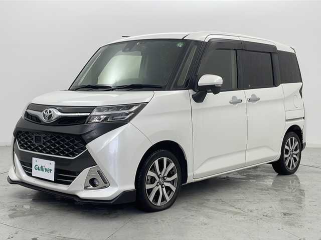 トヨタ タンク カスタムG－T 宮城県 2017(平29)年 8.1万km パールホワイトⅢ 禁煙車/スマートアシストII/・衝突軽減ブレーキ/・レーンキープアシスト/ALPINE9インチナビ/・CD.DVD.SD.BT/フルセグTV/バックカメラ/両側パワースライドドア/クルーズコントロール/LEDヘッドライト/フォグランプ/レザー調シートカバー/アイドリングストップ/横滑り防止装置/プッシュスタート/スマートキー2個/ドライブレコーダー/ビルトインETC/純正15インチアルミホイール/純正フロアマット/サンシェード