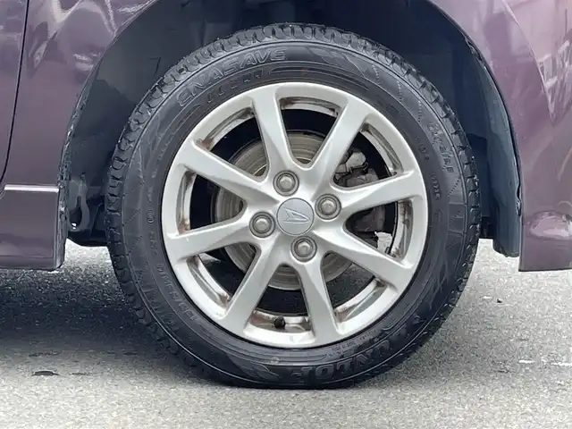 ダイハツ タント カスタム X 群馬県 2012(平24)年 6.6万km ミスティックレッドクリスタルメタリック 純正SDナビ/　　ワンセグ/CD/FM/AM/バックカメラ/左パワースライドドア/HIDヘッドライト/フォグランプ/本革巻きステアリング/スマートキー/電動格納ウィンカーミラー/純正フロアマット/純正14AW/ETC