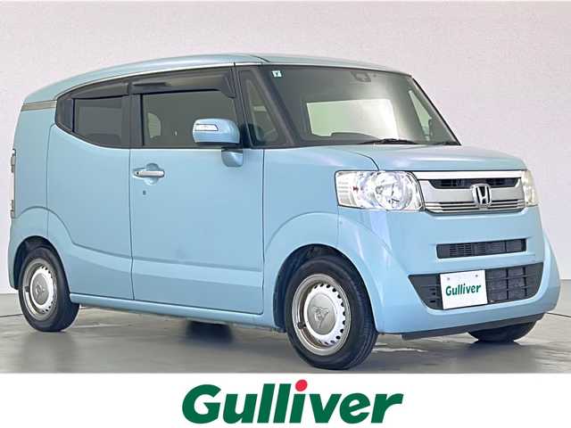 ホンダ Ｎ ＢＯＸ スラッシュ G ターボ Aパッケージ 岐阜県 2015(平27)年 8万km サーフブルー 社外ナビ/(AM/FM/CD/SD/ワンセグ)/バックカメラ/ETC/クルーズコントロール/プッシュスタート/スマートキー/スペアキー/ステアリングリモコン/革巻きステアリング/電動格納ミラー/フロアマット/サイドバイザー