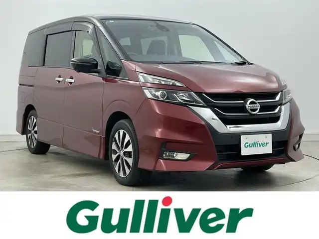 日産 セレナ ハイウェイスター Vセレクション 岡山県 2018(平30)年 6.5万km マルーンレッド 2トーン 純正9型ナビ MM517D-L/地デジ/Bluetooth/DVD/CD/アラウンドビューモニター/両側パワースライドドア/エマージェンシーブレーキ/クルーズコントロール/LEDヘッドライト/前後ドライブレコーダー /ビルトインETC/純正フロアマット/オートライト/プッシュスタート /スマートキー/パーキングアシスト /純正16インチアルミホイール