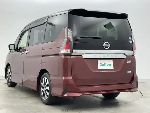 日産 セレナ ハイウェイスター Vセレクション 岡山県 2018(平30)年 6.5万km マルーンレッド 2トーン 純正9型ナビ MM517D-L/地デジ/Bluetooth/DVD/CD/アラウンドビューモニター/両側パワースライドドア/エマージェンシーブレーキ/クルーズコントロール/LEDヘッドライト/前後ドライブレコーダー /ビルトインETC/純正フロアマット/オートライト/プッシュスタート /スマートキー/パーキングアシスト /純正16インチアルミホイール