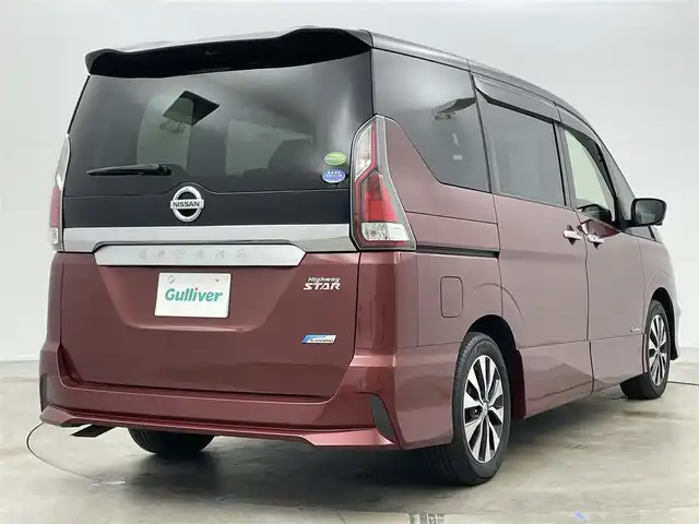 日産 セレナ ハイウェイスター Vセレクション 岡山県 2018(平30)年 6.5万km マルーンレッド 2トーン 純正9型ナビ MM517D-L/地デジ/Bluetooth/DVD/CD/アラウンドビューモニター/両側パワースライドドア/エマージェンシーブレーキ/クルーズコントロール/LEDヘッドライト/前後ドライブレコーダー /ビルトインETC/純正フロアマット/オートライト/プッシュスタート /スマートキー/パーキングアシスト /純正16インチアルミホイール