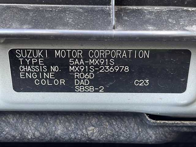 スズキ ワゴンＲ スマイル HYBRID S 岐阜県 2024(令6)年 0.3万km オフブルーメタリック/ホワイト2トーン 禁煙車/フルセグナビ/両側パワースライドドア/レーンキープアシスト/衝突軽減ブレーキ/クリアランスソナー/シートヒーター/アイドリングストップ/後方コーナーセンサー/ワンオーナー/カーテンエアバッグ/オートエアコン/オートライト/オートハイビーム/プッシュスタート/スマートキー/スペアキー