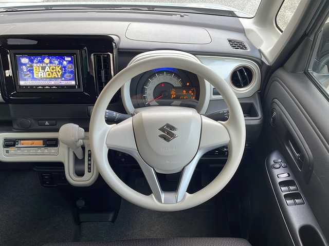 スズキ ワゴンＲ スマイル HYBRID S 岐阜県 2024(令6)年 0.3万km オフブルーメタリック/ホワイト2トーン 禁煙車/フルセグナビ/両側パワースライドドア/レーンキープアシスト/衝突軽減ブレーキ/クリアランスソナー/シートヒーター/アイドリングストップ/後方コーナーセンサー/ワンオーナー/カーテンエアバッグ/オートエアコン/オートライト/オートハイビーム/プッシュスタート/スマートキー/スペアキー