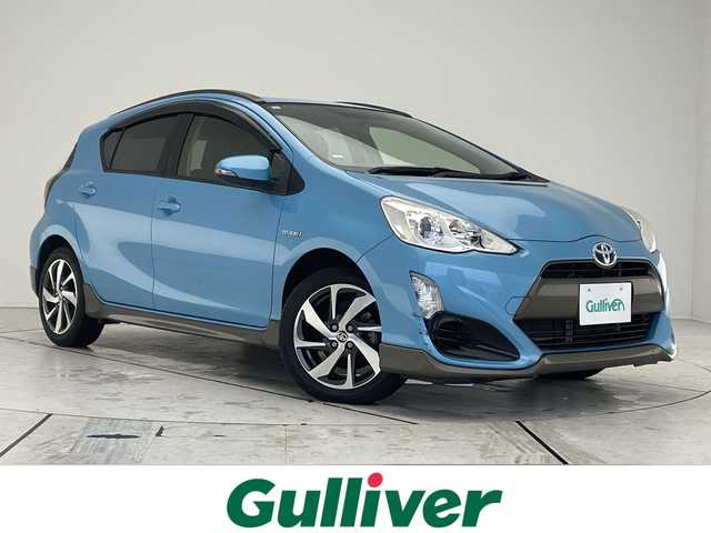 トヨタ アクア X－URBAN 愛知県 2014(平26)年 3万km クールソーダメタリック 純正9型ナビ/フルセグ/Bluetooth/バックカメラ/ステアリングスイッチ/ドアバイザー/スマートキー/プッシュスタート/電動格納ミラー