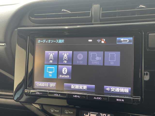 トヨタ アクア X－URBAN 愛知県 2014(平26)年 3万km クールソーダメタリック 純正9型ナビ/フルセグ/Bluetooth/バックカメラ/ステアリングスイッチ/ドアバイザー/スマートキー/プッシュスタート/電動格納ミラー