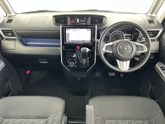 トヨタ ルーミー カスタムG－T 福井県 2018(平30)年 5万km パールホワイトⅢ モデリスタエアロ/9インチナビ/(フルセグTV/BT/CD/DVD)/バックカメラ/衝突被害軽減システム/コーナーセンサー/クルーズコントロール/両側パワースライドドア/横滑り防止装置/LEDヘッドライト/フォグランプ/オートライト/電動格納ミラー/プッシュスタート/スマートキー