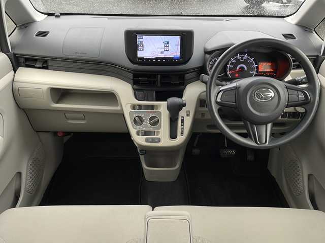 ダイハツ ムーヴ L SAⅢ 鹿児島県 2018(平30)年 6.9万km パールホワイトⅢ 社外ナビ（CN-E300D）/バックカメラ/地デジテレビ/Bluetooth/前後ドライブレコーダー/コーナーセンサー/衝突軽減システム/LEDヘッドランプ/オートライト/オートハイビーム/社外フロアマット/取説/保証書