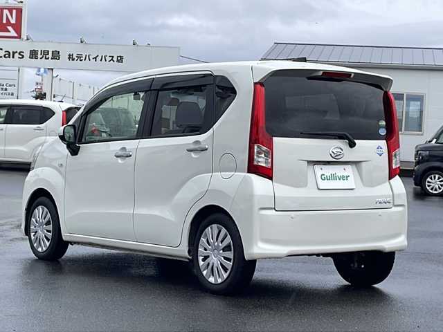 ダイハツ ムーヴ L SAⅢ 鹿児島県 2018(平30)年 6.9万km パールホワイトⅢ 社外ナビ（CN-E300D）/バックカメラ/地デジテレビ/Bluetooth/前後ドライブレコーダー/コーナーセンサー/衝突軽減システム/LEDヘッドランプ/オートライト/オートハイビーム/社外フロアマット/取説/保証書