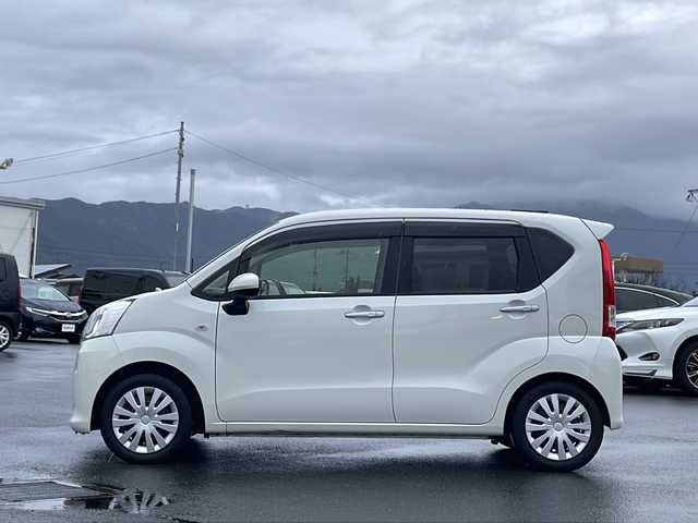 ダイハツ ムーヴ L SAⅢ 鹿児島県 2018(平30)年 6.9万km パールホワイトⅢ 社外ナビ（CN-E300D）/バックカメラ/地デジテレビ/Bluetooth/前後ドライブレコーダー/コーナーセンサー/衝突軽減システム/LEDヘッドランプ/オートライト/オートハイビーム/社外フロアマット/取説/保証書