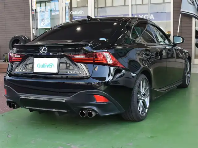 レクサス ＩＳ 250 Fスポーツ 神奈川県 2014(平26)年 5.5万km ブラック サンルーフ/黒革シート/フロントパワーシート/運転席メモリーシート/シートヒーター/エアシート/レーンディパーチャーアラート/レーダークルーズコントロール/BSM/オートハイビーム/パドルシフト/純正ナビ（地デジ、bluetooth)/バックカメラ/前後ドライブレコーダー/ビルトインETC2.0