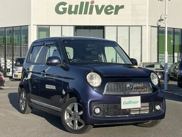 ホンダ Ｎ ＯＮＥ プレミアム ツアラー 長崎県 2013(平25)年 6.9万km プレミアムブルームーンパール 社外SDナビ/CD/DVD/BT/フルセグTV/バックカメラ/ステアリングスイッチ/LEDヘッドライト/オートライト/ウィンカーミラー/純正14インチAW/ETC