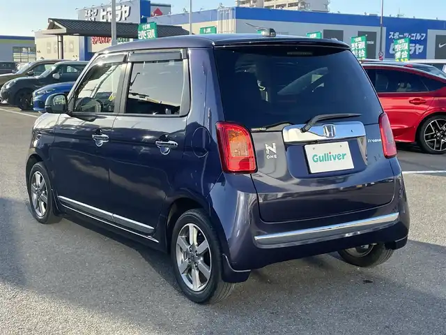 ホンダ Ｎ ＯＮＥ プレミアム ツアラー 長崎県 2013(平25)年 6.9万km プレミアムブルームーンパール 社外SDナビ/CD/DVD/BT/フルセグTV/バックカメラ/ステアリングスイッチ/LEDヘッドライト/オートライト/ウィンカーミラー/純正14インチAW/ETC