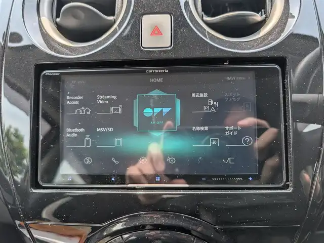 日産 ノート e－パワー X Vセレクション 埼玉県 2020(令2)年 3.5万km ギャラクシーゴールド ワンオーナー/メモリナビ(カロッツェリア AVIC-CW910)/フルセグテレビ/Bluetoothオーディオ/アラウンドビューモニター/バックカメラ/前後ドライブレコーダー(COMTEC ZDR026)/ウィンカーミラー/プッシュスタート/ETC/LEDヘッドライト/スマートキー×2/整備記録簿(R7、R6、R5、R4、R3)/車両取扱説明書/ナビ取扱説明書/夏タイヤあり（純正アルミホイール15インチ)