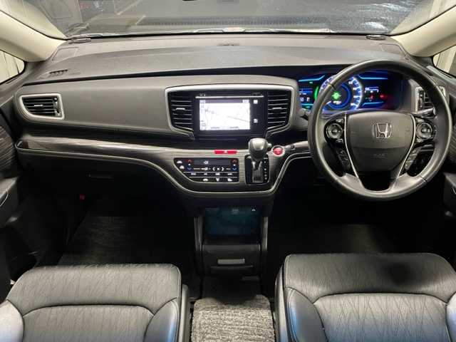 ホンダ オデッセイ ハイブリッド アブソルートセンシングEXパック 茨城県 2016(平28)年 8.8万km クリスタルブラックパール 純正ナビ　/-BT/フルセグ/AM/FM/両側パワースライドドア　/全方位カメラ　/ＥＴＣ　/HONDA SENSING/・アダプティブクルーズコントロール/・衝突軽減ブレーキ/・車線維持支援システム/・誤発進抑制機能/・先行車発進お知らせ機能/・オートハイビーム/・標識認識機能/ブラインドスポットモニター　/パーキングアシスト　/プッシュスタート　/ＬＥＤライト　/オートライト/スマートキー×2