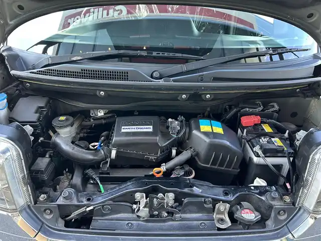 ホンダ Ｎ ＢＯＸ カスタム SSブラックSパッケージ 栃木県 2016(平28)年 5.1万km クリスタルブラックパール ディスプレイオーディオ/DVD/Bluetooth/USB/バックカメラ/ETC/前席シートヒーター/片側パワースライドドア/プッシュスタート/ステアリングリモコン/HIDオートライト/LEDフォグランプ/純正14インチAW/アイドリングストップ/横滑り防止装置/取説/ドアバイザー/電動格納ミラー/ALLER　CLEANシート