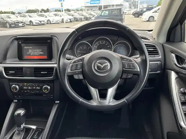 マツダ ＣＸ－５ XD Lパッケージ 佐賀県 2014(平26)年 9.5万km ディープクリスタルブルーマイカ /純正マツダコネクトナビ//バックカメラ//サイドカメラ//フルセグTV/DVD/CD/USB/Bluetooth//BOSEサウンドシステム//純正19インチアルミホイール//電動パーキングブレーキ//ブラックレザーシート//シートヒーター//D・N席パワーシート//スマートキー//スペアキー//プッシュスタート//DSC(ダイナミック・スタビリティ・コントロール)//TSC（トレーラー・スタビリティ・コントロール）//i-stop//LDWS（車線逸脱警報システム）//レーンキープアシスト//ブライドスポットモニター//レーダークルーズコントロール//スマートブレーキサポート//スマートシティブレーキサポート（前進/後退時）//新車保証書//取扱説明書