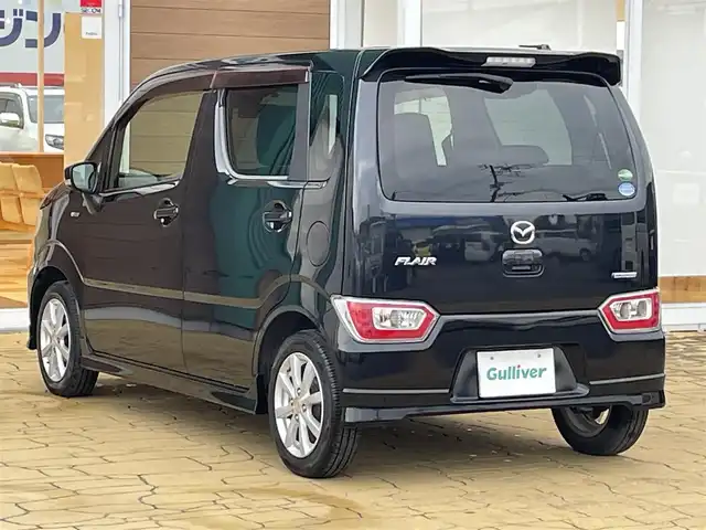 マツダ フレア ハイブリッド XS 宮崎県 2018(平30)年 4.5万km ブルーイッシュブラックパール3 メモリナビ/フルセグテレビ/バックカメラ/ETC/アイドリングストップ/ドライブレコーダー/レーンキープ/衝突軽減ブレーキ/オートライト