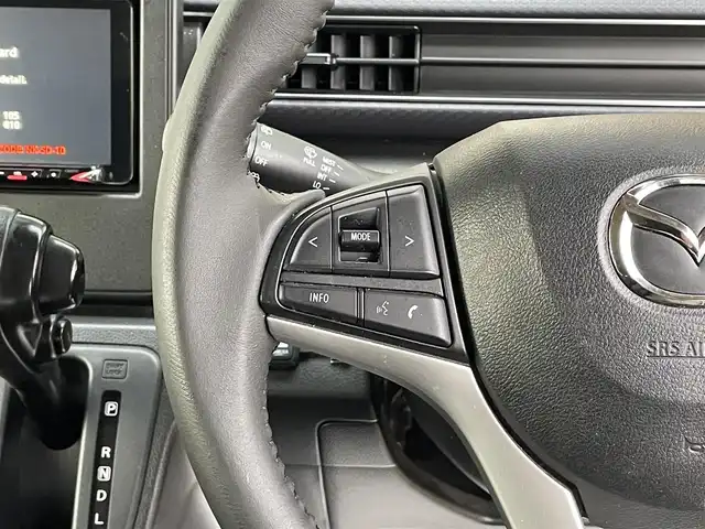 マツダ フレア ハイブリッド XS 宮崎県 2018(平30)年 4.5万km ブルーイッシュブラックパール3 メモリナビ/フルセグテレビ/バックカメラ/ETC/アイドリングストップ/ドライブレコーダー/レーンキープ/衝突軽減ブレーキ/オートライト