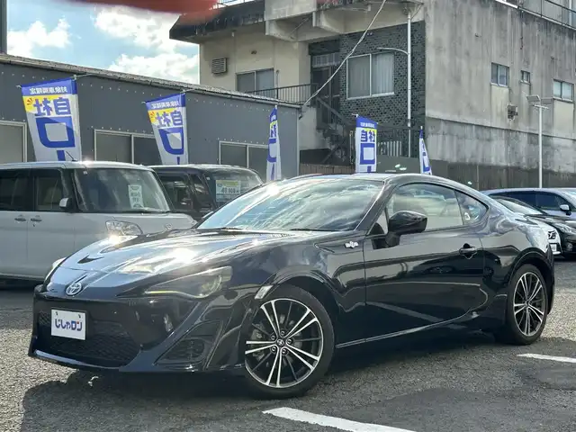 トヨタ ８６ GT 京都府 2012(平24)年 9.1万km クリスタルブラックシリカ (株)IDOMが運営する【じしゃロン伏見店】の自社ローン専用車両になりますこちらは現金またはオートローンご利用時の価格です。自社ローンご希望の方は別途その旨お申付け下さい/純正ナビ　/ＥＴＣ/Ｂカメラ/ＢＴ／ＤＶＤ／ＣＤ/純正１７インチＡＷ