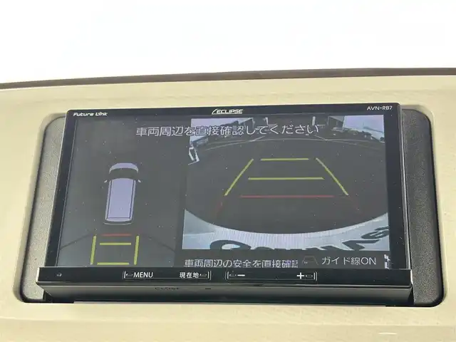 ダイハツ ムーヴ キャンバス G メイクアップ リミテッド　SAⅢ 奈良県 2022(令4)年 4.3万km パールホワイトⅢ/ナチュラルベージュマイカメタリック 2トーン 社外メモリーナビ/DVD/Bluetooth/バックカメラ/パノラミックビューモニター/両側パワースライドドア/スマートアシスト/衝突被害軽減ブレーキ/車線逸脱警報/誤発進抑制機能/先行車発進告知/オートマチックハイビーム/LEDヘッドライト/ETC/スマートキー/保証書/取説/禁煙車