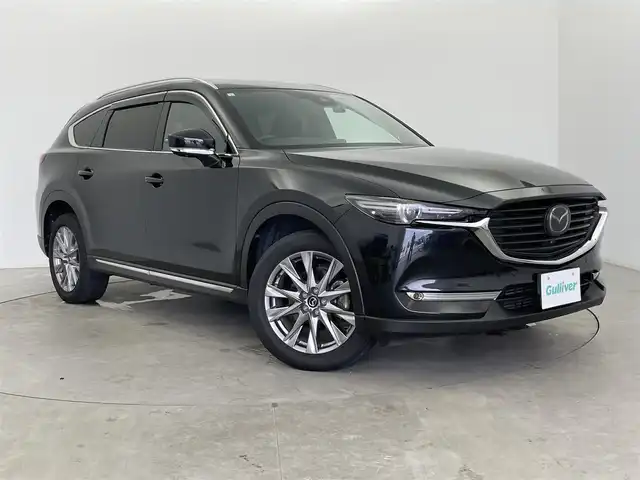 マツダ ＣＸ－８ XD プロアクティブ 富山県 2019(平31)年 5.8万km ジェットブラックマイカ BOSEサウンド/純正ナビ（AM/FM/DVD/BT/USB/フルセグ）/全方位カメラ/ドライブレコーダー/ETC/ヘッドアップディスプレイ/シートヒーター/D席パワーシート/D席メモリシート/ハンドルヒーター/ブラインドスポットモニター/衝突被害軽減システム/レーダークルーズコントロール/レーンキープアシスト/コーナーセンサー/横滑り防止装置/アイドリングストップ/パワーバックドア/オートホールド付電子パーキング/純正アルミホイール/純正フロアマット/オートLEDライト/革巻きステアリング/ステアリングスイッチ/スマートキー/スペアキー