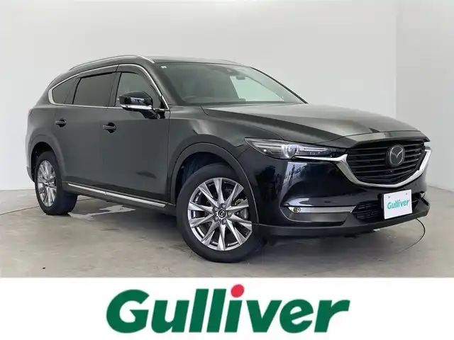 マツダ ＣＸ－８ XD プロアクティブ 富山県 2019(平31)年 5.8万km ジェットブラックマイカ BOSEサウンド/純正ナビ（AM/FM/DVD/BT/USB/フルセグ）/全方位カメラ/ドライブレコーダー/ETC/ヘッドアップディスプレイ/シートヒーター/D席パワーシート/D席メモリシート/ハンドルヒーター/ブラインドスポットモニター/衝突被害軽減システム/レーダークルーズコントロール/レーンキープアシスト/コーナーセンサー/横滑り防止装置/アイドリングストップ/パワーバックドア/オートホールド付電子パーキング/純正アルミホイール/純正フロアマット/オートLEDライト/革巻きステアリング/ステアリングスイッチ/スマートキー/スペアキー