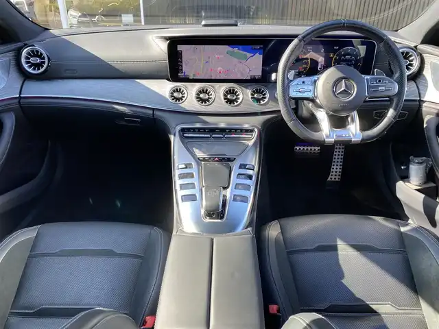 メルセデスＡＭＧ ＧＴ 43 4マチック+ 福岡県 2019(令1)年 4万km オブシディアンブラック １オーナ/エクスクルーシブ/パノラマルーフ/シートヒーター/エアーシート/ドライブレコーダー/禁煙車/レーダーセーフティＰＫＧ/全方位モニター/ブルメスターサウンド/ヘッドアップディスプレイ/スペアキ