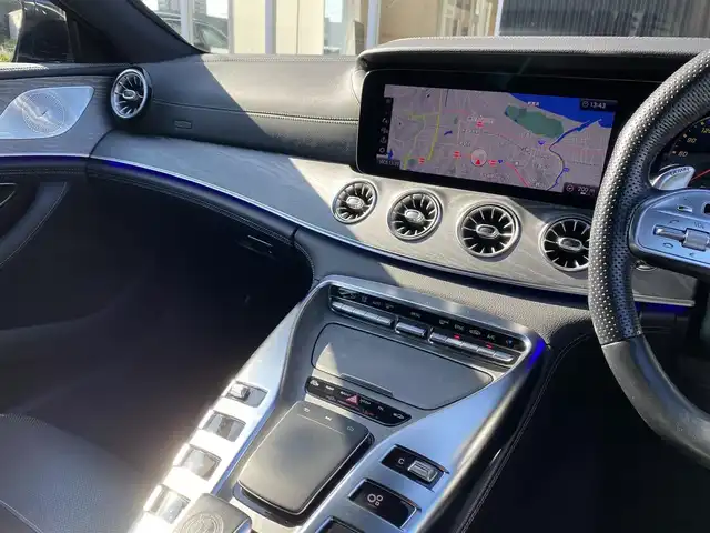 メルセデスＡＭＧ ＧＴ 43 4マチック+ 福岡県 2019(令1)年 4万km オブシディアンブラック １オーナ/エクスクルーシブ/パノラマルーフ/シートヒーター/エアーシート/ドライブレコーダー/禁煙車/レーダーセーフティＰＫＧ/全方位モニター/ブルメスターサウンド/ヘッドアップディスプレイ/スペアキ