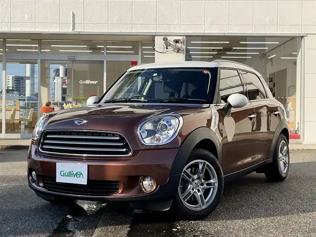 ＭＩＮＩ ミニ クロスオーバー クーパー 富山県 2014(平26)年 4.5万km 茶 横滑り防止/フロアマット/オートライト/ETC