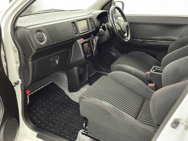 スズキ アルト ワークス 岐阜県 2016(平28)年 4.5万km パールホワイト ターボ/社外ナビ/（AM/FM/CD/Bluetooth/TV）/バックカメラ/純正レカロシート/パドルシフト/HIDオートライト/フォグランプ/ETC/革巻きステアリング/横滑り防止システム/アイドリングストップ/パワーウィンドウ/社外センターコンソール/アルミペダル/プッシュスタート/スマートキー/サイドバイザー