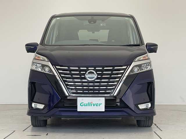 日産 セレナ ハイウェイスター V 愛知県 2020(令2)年 3.7万km アズライトブルー プロパイロット/純正ナビ/フリップダウンモニター/全方位カメラ/両側パワースライドドア/レーダークルーズコントロール/バックカメラ/ブラインドスポットモニター/コーナーセンサー/純正アルミホイール/LEDヘッドライト/リアオートエアコン/オートライト/ドライブレコーダー/ETC/衝突軽減システム/フルセグ/CD DVD/Bluetooth/ステアリングスイッチ/スマートキー/プッシュスタート