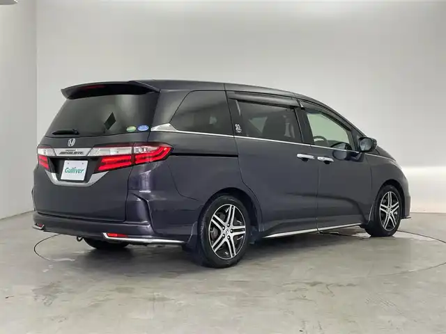 ホンダ オデッセイ アブソルート 20thアニバーサリー 埼玉県 2015(平27)年 5.1万km グラマラスモーブP 純正メモリーナビ/【CD/DVD/ミュージックラック/HDMI/Bluetooth/フルセグ】/純正フリップダウンモニター/両側電動スライドドア/バックカメラ/前後ドライブレコーダー/レーダークルーズコントロール/純正17インチアルミホイール/サイド＆カーテンエアバッグ/ビルトインETC