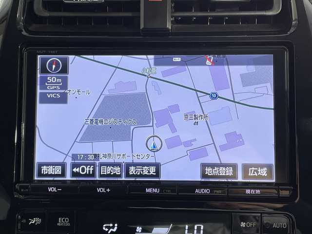 トヨタ プリウス Sセーフティプラス 神奈川県 2018(平30)年 5.8万km ホワイトパールクリスタルシャイン 純正8型ナビ（ＢＴ，フルセグＴＶ）/CD・DVD/バックカメラ/ビルトインＥＴＣ/ＡＣＣ/コーナーセンサー/トヨタセーフティーセンス/レーンキープ/パーキングアシスト/オートマチックハイビーム/レーダークルーズ