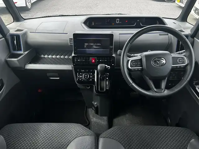 ダイハツ タント カスタム RS 福島県 2019(令1)年 3万km ブラックマイカメタリック/シャイニングホワイトパール 純正ナビゲーション/【CD/DVD/SD/BT/TV】/パノラマモニター/ドライブレコーダー/ビルトインETC/両側電動スライドドア/前席シートヒーター/アダプティブクルーズコントロール/衝突警報機能/衝突回避支援ブレーキ機能/車線逸脱警報/車線逸脱抑制制御機能/ステアリングリモコン/アイドリングストップ/格納式リアドアサンシェード/シートバックテーブル/LEDオートライト/LEDフォグランプ/純正フロアマット/純正ドアバイザー