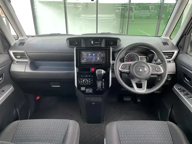 ダイハツ トール カスタムG ターボ 和歌山県 2023(令5)年 3.4万km パールホワイトⅢ ALPINE7インチナビ/フルセグTV/Bluetooth/CD/DVD/バックカメラ/ETC/スマートアシスト/レーダークルーズコントロール/コーナーセンサー/両側パワースライドドア/革巻きステアリング/ステアリングスイッチ/LEDヘッドライト/フォグランプ/オートライト/オートハイビーム/リアドアサンシェード/純正15インチAW/純正フロアマット/プッシュスタート/スマートキー