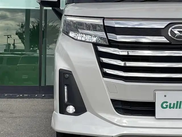 ダイハツ トール カスタムG ターボ 和歌山県 2023(令5)年 3.4万km パールホワイトⅢ ALPINE7インチナビ/フルセグTV/Bluetooth/CD/DVD/バックカメラ/ETC/スマートアシスト/レーダークルーズコントロール/コーナーセンサー/両側パワースライドドア/革巻きステアリング/ステアリングスイッチ/LEDヘッドライト/フォグランプ/オートライト/オートハイビーム/リアドアサンシェード/純正15インチAW/純正フロアマット/プッシュスタート/スマートキー