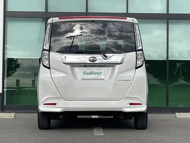 ダイハツ トール カスタムG ターボ 和歌山県 2023(令5)年 3.4万km パールホワイトⅢ ALPINE7インチナビ/フルセグTV/Bluetooth/CD/DVD/バックカメラ/ETC/スマートアシスト/レーダークルーズコントロール/コーナーセンサー/両側パワースライドドア/革巻きステアリング/ステアリングスイッチ/LEDヘッドライト/フォグランプ/オートライト/オートハイビーム/リアドアサンシェード/純正15インチAW/純正フロアマット/プッシュスタート/スマートキー