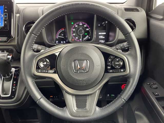 ホンダ Ｎ ＷＧＮ カスタム Lターボ ホンダS 大阪府 2021(令3)年 2.5万km シャイニンググレーM Honda SENSING/・衝突軽減ブレーキ/・誤発進抑制機能/・後方誤発進抑制機能/・車線維持支援システム/・渋滞追従機能付アダプティブクルーズコントロール/・標識認識機能/・オートハイビーム/純正ナビ/　CD/DVD/BT/フルセグTV/バックカメラ/LEDオートライト/フォグランプ/ハーフレザーシート/D席シートヒーター/純正15インチアルミホイール/パドルシフト/後方コーナーセンサー/スマートキー/ビルトインETC/電動格納ウィンカーミラー/純正フロアマット/ドアバイザー/ISOFIX