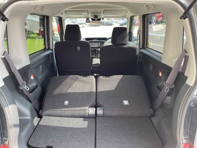 ダイハツ ムーヴ キャンバス G ブラックインテリア VS SAⅢ 愛知県 2021(令3)年 3.6万km スムースグレーマイカメタリック/ファイアークォーツレッドメタリック 2トーン ディスプレイオーディオ　ナビ機能なし/全方位カメラ/両側パワースライドドア/シートヒーター/バックカメラ/コーナーセンサー/LEDヘッドライト/オートマチックハイビーム/ドライブレコーダー/ETC/衝突軽減システム/CD/Bluetooth/ステアリングスイッチ/スマートキー/プッシュスタート