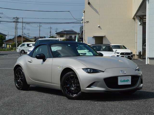 マツダ ロードスター 990S 栃木県 2022(令4)年 7.9万km プラチナクォーツメタリック ワンオーナー/ソフトトップ/ディーラー点検記録簿/[R4/R5/R6/R7]/i-ACTIVE SENSE/[ハイビームコントロールシステム/アダプティブLEDヘッドライト/車線逸脱警報システム/交通標識認識システム/ドライバーアテンションアラート/リアクロストラフィックアラート/アドバンストスマートシティブレーキサポート]/ブラインドスポットモニタリング/フォワードセンシングカメラ/レーダーセンサー/トラクションコントロールシステム/社外ポータブルディスプレイオーディオ/[AM/FM/BT]/プッシュスタート/オートライト/RAYS純正ホイール/bremboキャリパー/社外ツイータースピーカー/取扱説明書/保証書