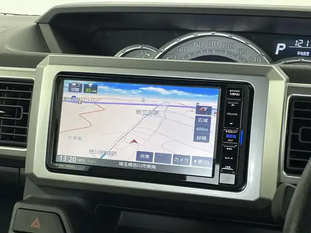 ダイハツ ウェイク G ターボ リミテッド SAⅢ 埼玉県 2018(平30)年 3.4万km パールホワイトⅢ スマートアシスト３　社外ナビ　パノラマモニター　シートヒーター　ＥＴＣ　ステアリングスイッチ　両側パワースライドドア　社外アルミホイール　スマートキー　オートハイビーム　ＬＥＤライト　地デジフルセグ
