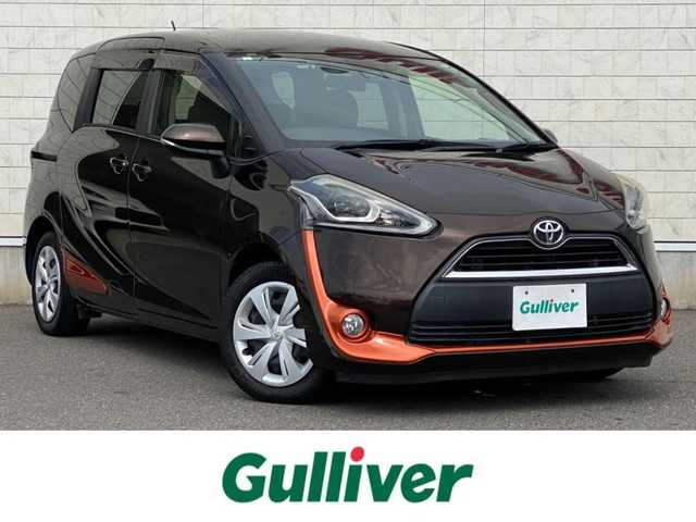 トヨタ シエンタ G 岐阜県 2017(平29)年 7.3万km ヴィンテージブラウンパールクリスタルシャイン ワンオーナー/ＡＬＰＩＮＥナビ/ワンセグTV/トヨタセーフティセンス/・プリクラッシュセーフティシステム/・レーンディパーチャーアラート/・オートマチックハイビーム/オートライト/両側パワースライドドア/前席シートヒーター/バックカメラ/ドライブレコーダー/アイドリングストップ/スペアキー/純正フロアマット/純正ドアバイザー/純正１５インチホイール