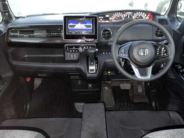 ホンダ Ｎ ＢＯＸ カスタム G L ホンダセンシング 香川県 2018(平30)年 7.5万km クリスタルブラックパール 社外ナビ（フルセグＴＶ/CD，DVD/BT）/バックカメラ/ドライブレコーダー/片側パワースライドドア/ビルトインETC/オートライト/ターボ/スペアキー