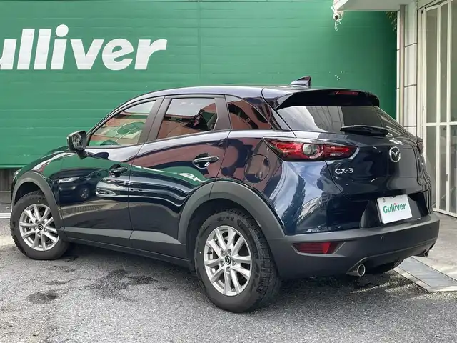 マツダ ＣＸ－３ 15S ツーリング 東京都 2021(令3)年 2.3万km ディープクリスタルブルーマイカ ワンオーナー/純正7インチナビ/(フルセグTV/CD/DVD/Bluetooth)/360度ビューモニター/アドバンストスマートシティブレーキサポート/スマートシティブレーキサポート/AT誤発進抑制制御/ブラインドブラインドスポットモニター/前後パーキングセンサー/車線逸脱警報機能/LEDヘッドランプ/ハイビームコントロールシステム/スペアキー×1/ETC/保証書/取扱説明書
