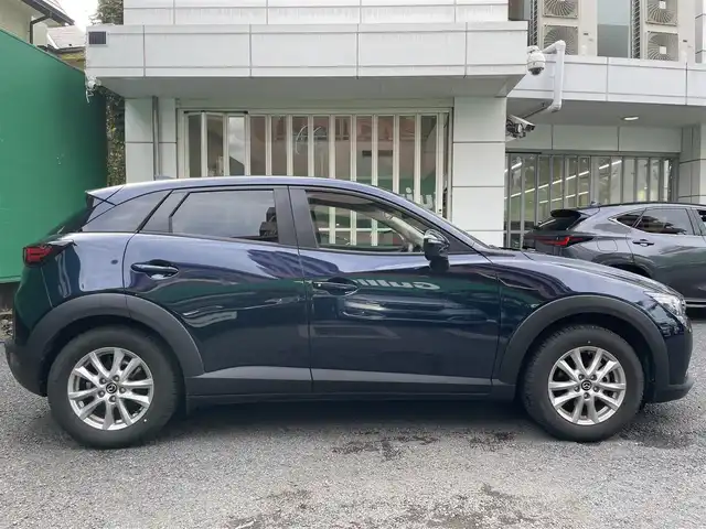 マツダ ＣＸ－３ 15S ツーリング 東京都 2021(令3)年 2.3万km ディープクリスタルブルーマイカ ワンオーナー/純正7インチナビ/(フルセグTV/CD/DVD/Bluetooth)/360度ビューモニター/アドバンストスマートシティブレーキサポート/スマートシティブレーキサポート/AT誤発進抑制制御/ブラインドブラインドスポットモニター/前後パーキングセンサー/車線逸脱警報機能/LEDヘッドランプ/ハイビームコントロールシステム/スペアキー×1/ETC/保証書/取扱説明書